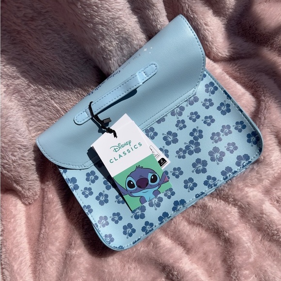 Disney Stitch 3-Piece Bundle • Plush + Crossbody Bag + Ears Scrunchie - Picture 5 of 5